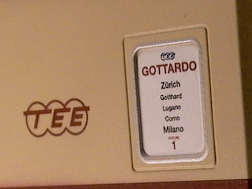 SBB RAe 1051 TEE Gottardo